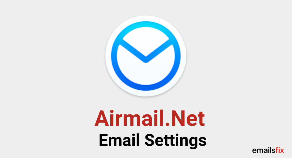 Airmail.Net Email Settings