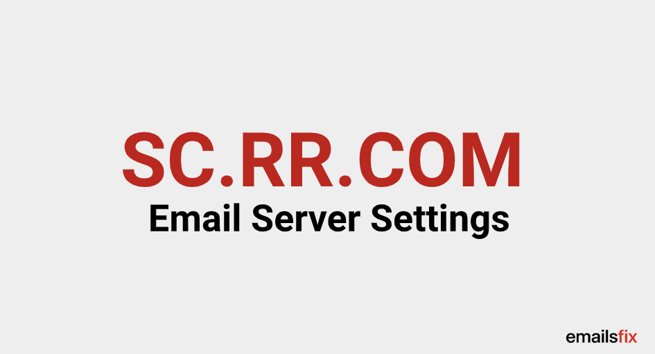 SC.RR.COM Email Server Settings