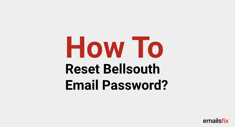 Reset Bellsouth Email password