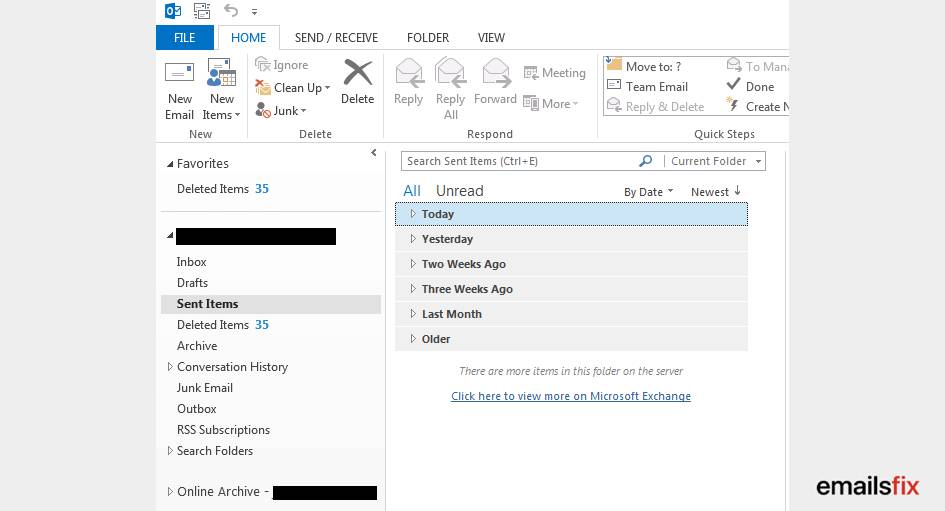 how do you recall an email in outlook