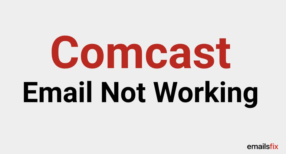 Comcast Email Not Working on iPhone